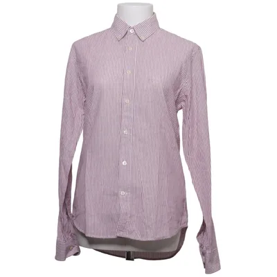 Buttondown-skjorta (Röd, Vit) från Velour by Nostalgi Bomull