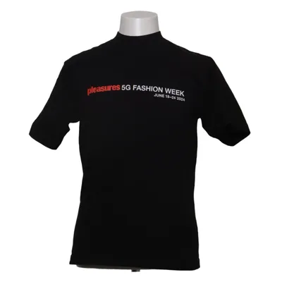 T-shirt (Black) from Pleasures Cotton