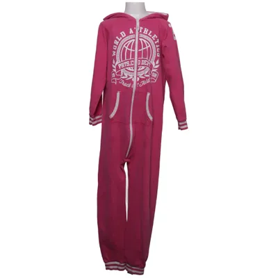 Mjukisdräkt (Rosa, Vit) från Knox Bomull, Polyester
