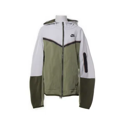 Träningsjacka (Grön, Vit) från Nike Bomull, Polyester