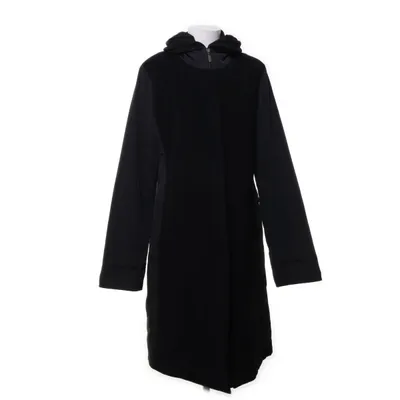Manteau (Noir) de Milo Polyamide, Laine