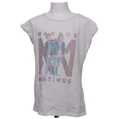 T-shirt (Hvid) fra Marcus & Martinus x H&M Bomuld