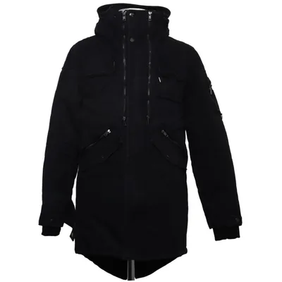 Parka (Sort) fra Black Kaviar Bomuld, Polyester