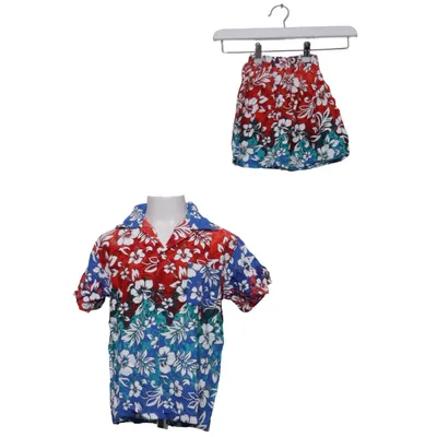 Set (Blue, Red, Multicolored) Viscose