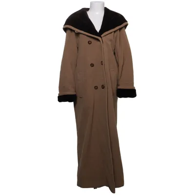 Coat (Beige, Black) from Club Line Cashmere, Polyamide
