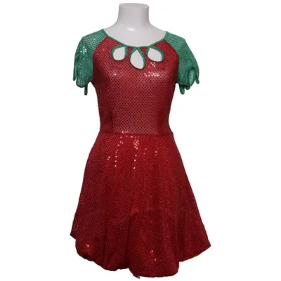 Fancy dress (Red, Green) from Fries Polyester