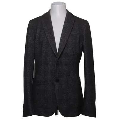 Blazer (Gray) from Theo Elastane, Polyester, Viscose