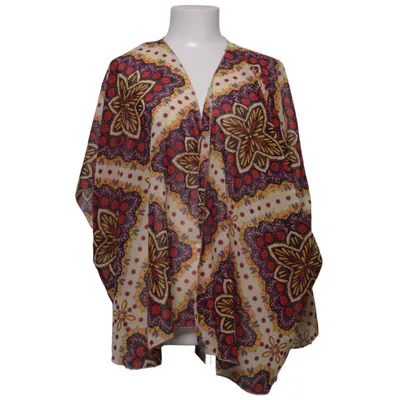 Blouse (Beige, Multicolored) from Jolie Polyester