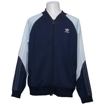 Träningsjacka (Blå, Vit) från Adidas Polyester