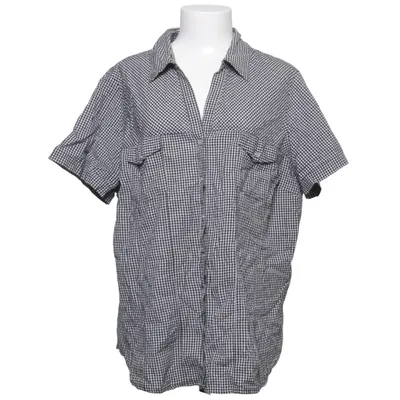 Kortärmad skjorta (Svart, Vit) från XLNT Woman Bomull