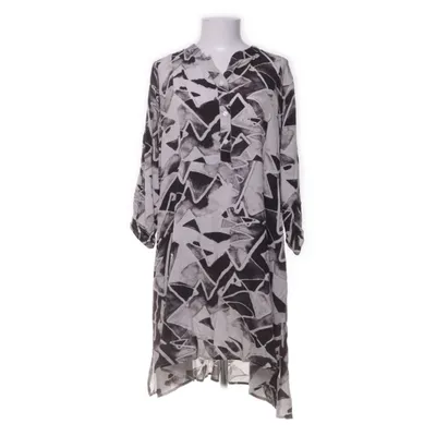 Dress (Black, Gray, White) from Vanting Viscose