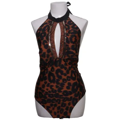 Maillot de bain une pièce (Noir, Marron) de Marie Jo Élasthane, Polyamide