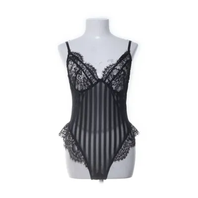 Body (Zwart) van Boohoo Elastaan, Polyester
