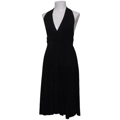 Halterneckklänning (Svart) från Message Polyester, Viskos