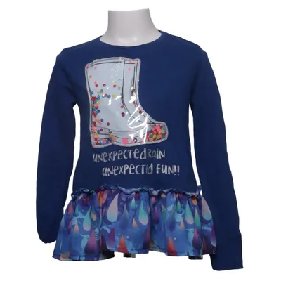 Tunika (Blå, Flerfarvet) fra Desigual Bomuld, Polyester
