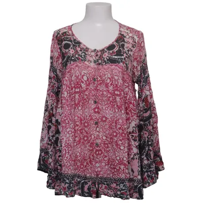 Blouse (Roze, Zwart, Wit) van Rude Riders Viscose