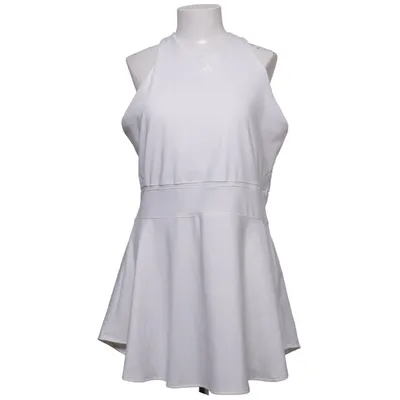 Träningsklänning (Vit) från Adidas Elastan, Återvunnen polyester