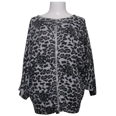 Sweater (Gray, Black) from Chica London Elastane, Polyester