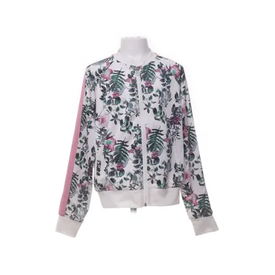 Cardigan (White, Green) from Warp Elastane, Polyester