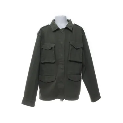 Spijkerjas (Groen) van Gina Tricot Katoen