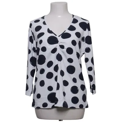 Top (Wit, Zwart) van Sem Per Lei Elastaan, Viscose