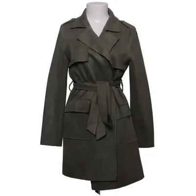 Trenchcoat (Groen) van F&P Elastaan, Polyester