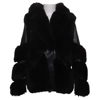 Veste d'hiver (Noir) de Copperose Coton, Polyester, Polyuréthane, Viscose