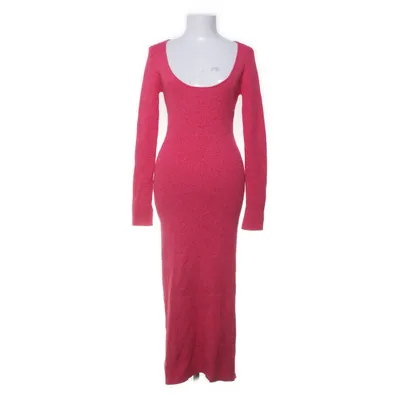 Maxi dress (Pink, Red) from Ganni Elastane, Polyamide, Viscose