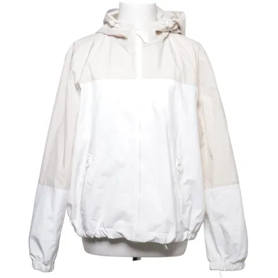Regnjacka (Vit, Beige) från FB Sister Elastan, Polyester, Polyuretan