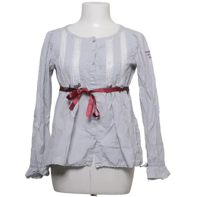 Blouse (Grijs, Rood, Wit) van Odd Molly Katoen