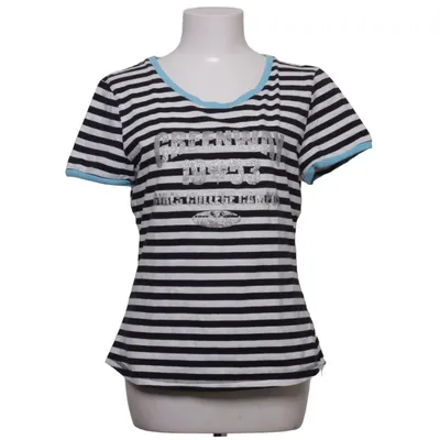 T-shirt (Zwart, Wit, Blauw) van Greenhouse Katoen, Elastaan