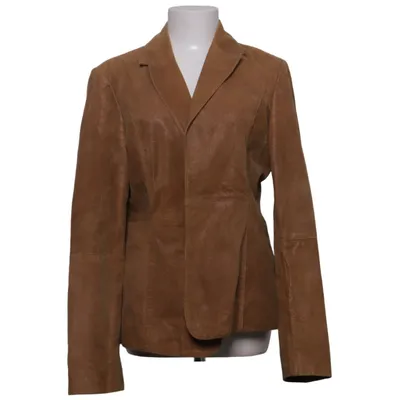 Blazer en cuir (Marron) de Vero Moda Cuir, Polyester