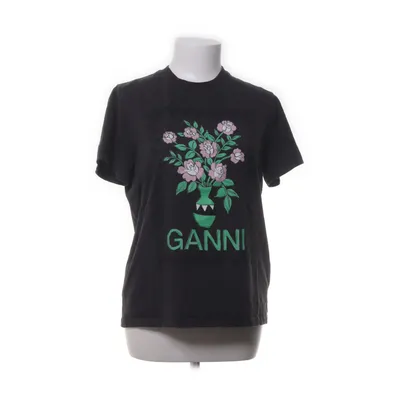 T-shirt (Svart, Rosa, Grön) från Ganni Ekologisk bomull