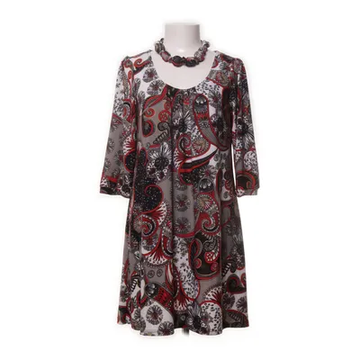 Klänning (Grå, Röd, Svart, Vit, Flerfärgad) från Sara Louise Elastan, Polyester