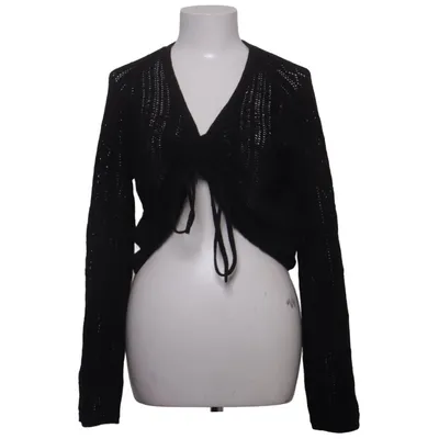 Cardigan cache-cœur (Gris) de Noisy May Coton recyclé, Polyester recyclé