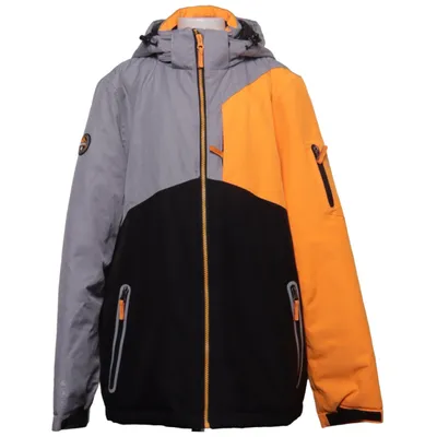 Ski-jas (Zwart, Grijs, Oranje) van Northville Polyester