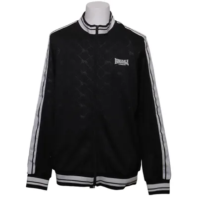 Träningsjacka (Svart, Vit) från Lonsdale Elastan, Polyester