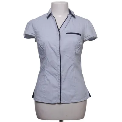 Chemise à manches courtes (Bleu, Noir) de Orsay Coton, Élasthane, Polyamide