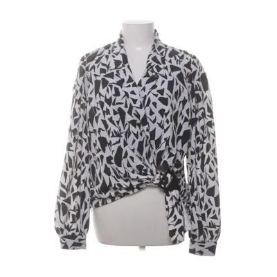 Wrap blouse (Black, White) from Fink Modell Polyester