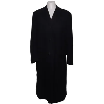 Coat (Blue) from Corneliani Viscose, Wool