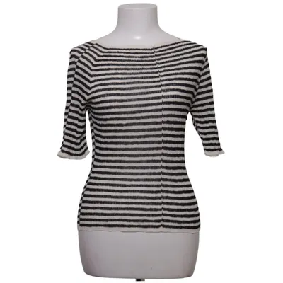 Top (Zwart, Wit) van Massimo Dutti Katoen, Polyamide