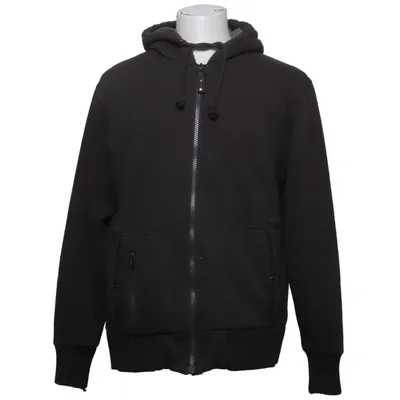 Hoodie (Brown) from DeVal Acrylic, Cotton, Polyamide, Polyester