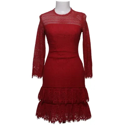 Jurk (Rood) van Whistles Katoen, Polyamide, Polyester, Viscose