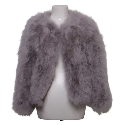 Feather jacket (Gray) from Pello Bello Cotton, Feather, Polyester