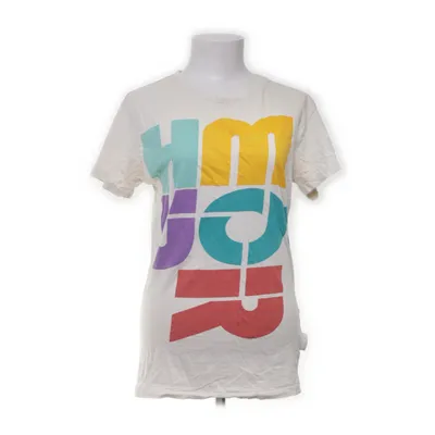 T-shirt (Vit, Blå, Gul) från Humör Bomull