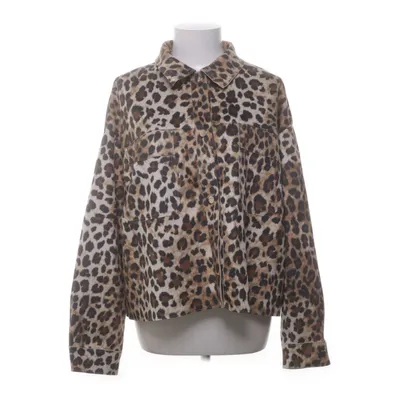 Jacka (Brun, Flerfärgad) från Zara Elastan, Polyester