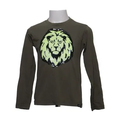 T-shirt à manches longues (Vert, Jaune, Noir) de Someone