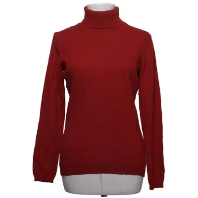 Pul à col roulé (Rouge) de Cashmere Cachemire, Polyamide, Viscose, Laine