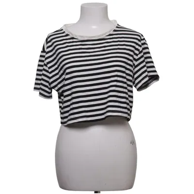 T-shirt (Black, White) from Dazy Cotton, Elastane