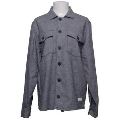 Overshirt (Gray) from Gabba Elastane, Linen, Organic cotton